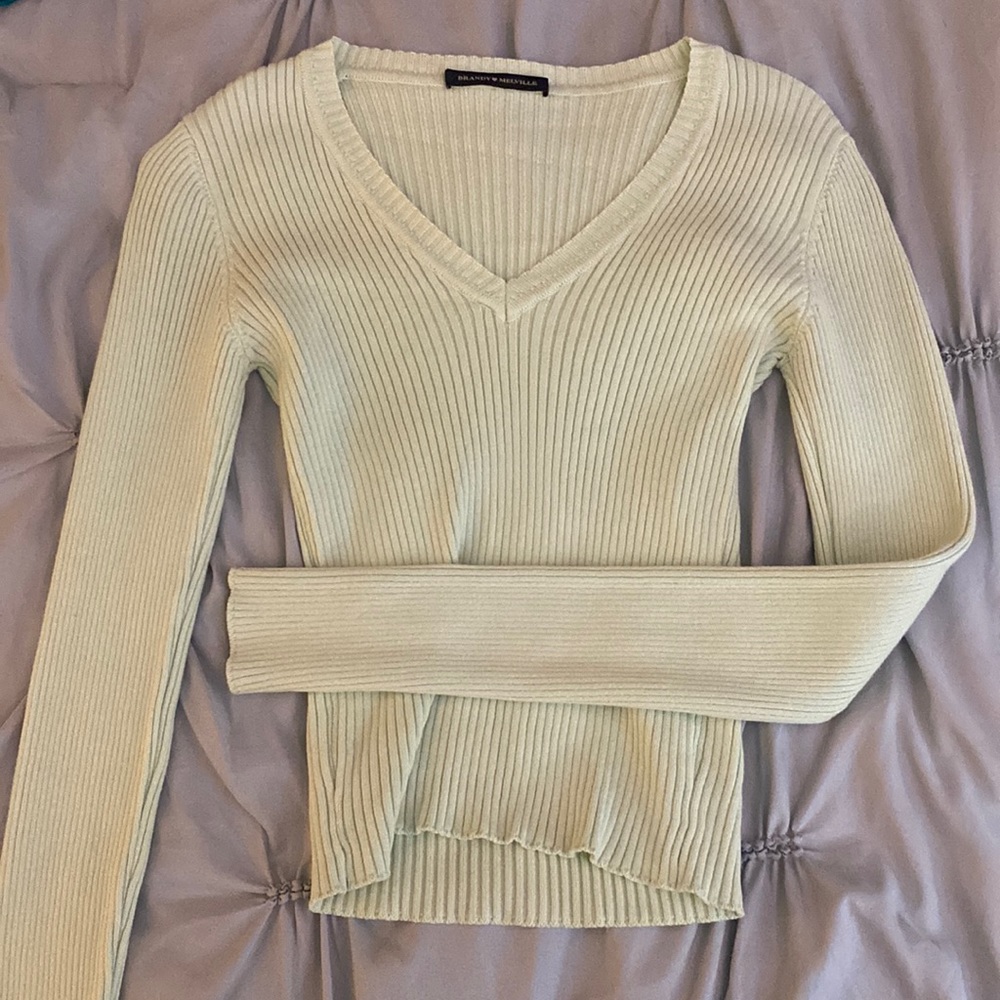 Light green brandy sweater